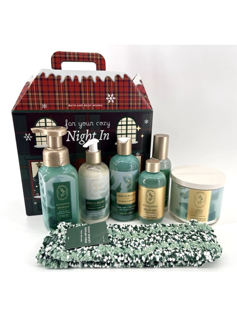 Bath & Body Works night in Eucalyptus Spearmint Gift Set